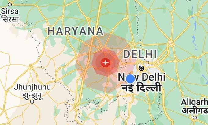Earthquake of 3.8 magnitude hits Haryana, tremors felt in Delhi